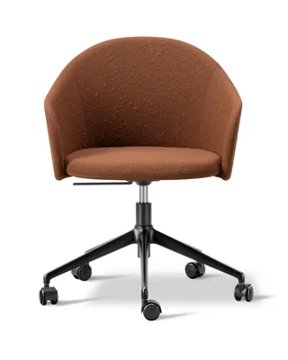 Gomo Armchair Swivel Base 5-star by Fredericia in Myr 362, Black – product photo 2 of 2