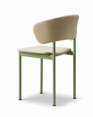 Plan Armchair by Fredericia in Steelcut Quartet 924, Modernist green – product photo 3 of 4