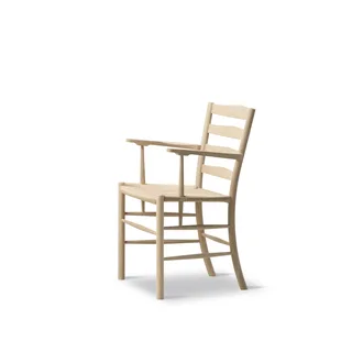 Klint Armchair by Fredericia in Natural paper cord, Oak soap, FSC Mix 70% – product photo 2 of 5