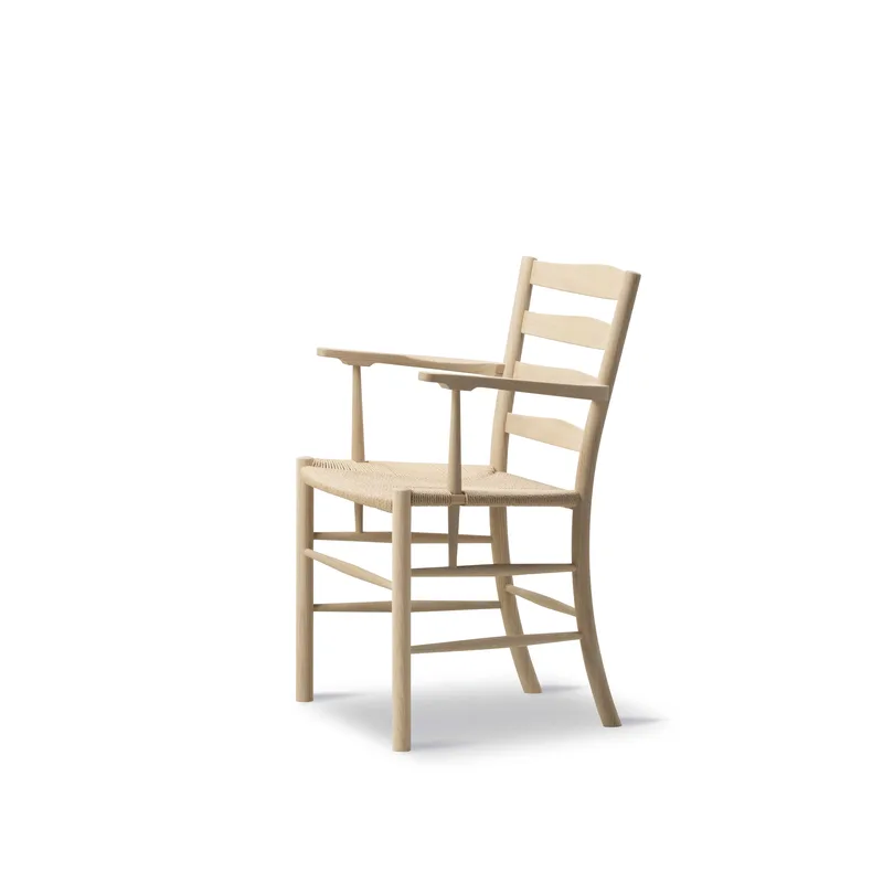Klint Armchair by Fredericia in Natural paper cord, Oak soap, FSC Mix 70% – product photo 2 of 5