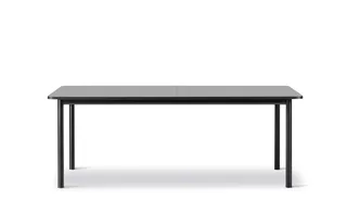 Plan Table Extendable by Fredericia in Laminate Fenix NTM Black, Black – product photo 2 of 2