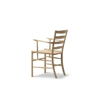 Klint Armchair by Fredericia in Natural paper cord, Oak soap, FSC Mix 70% – product photo 4 of 5