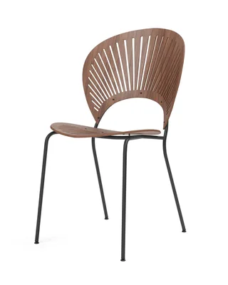 Trinidad de Fredericia en Walnut lacquer, FSC Mix 70%, Black, smooth – photo du produit 3 sur 6