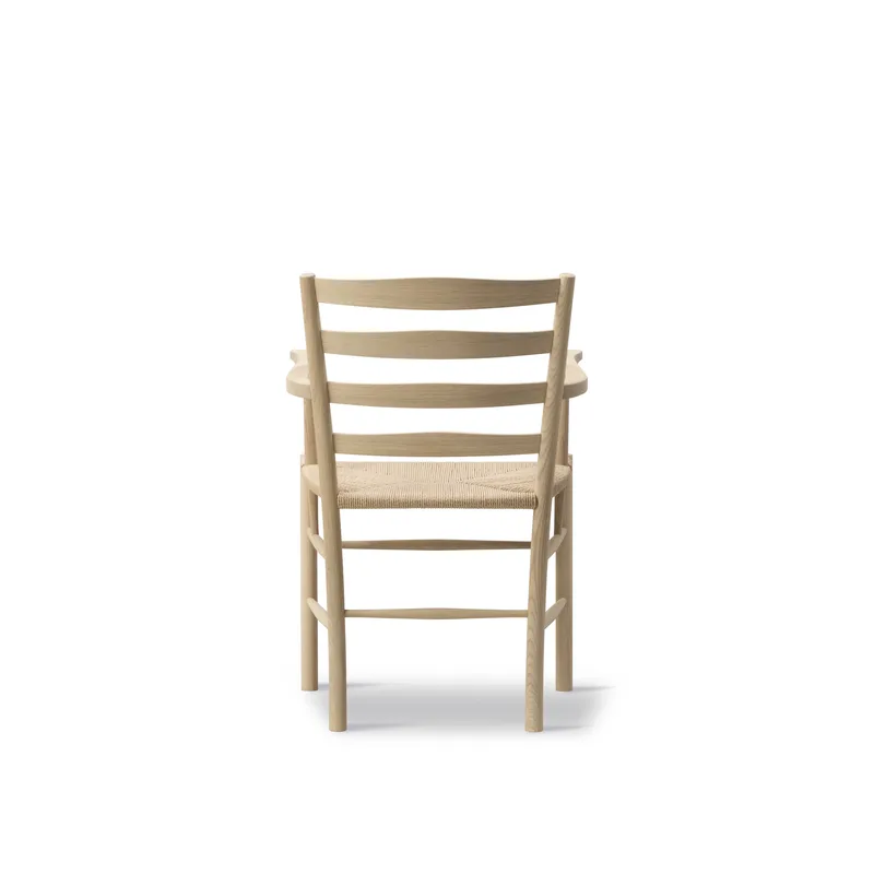 Klint Armchair by Fredericia in Natural paper cord, Oak soap, FSC Mix 70% – product photo 3 of 5