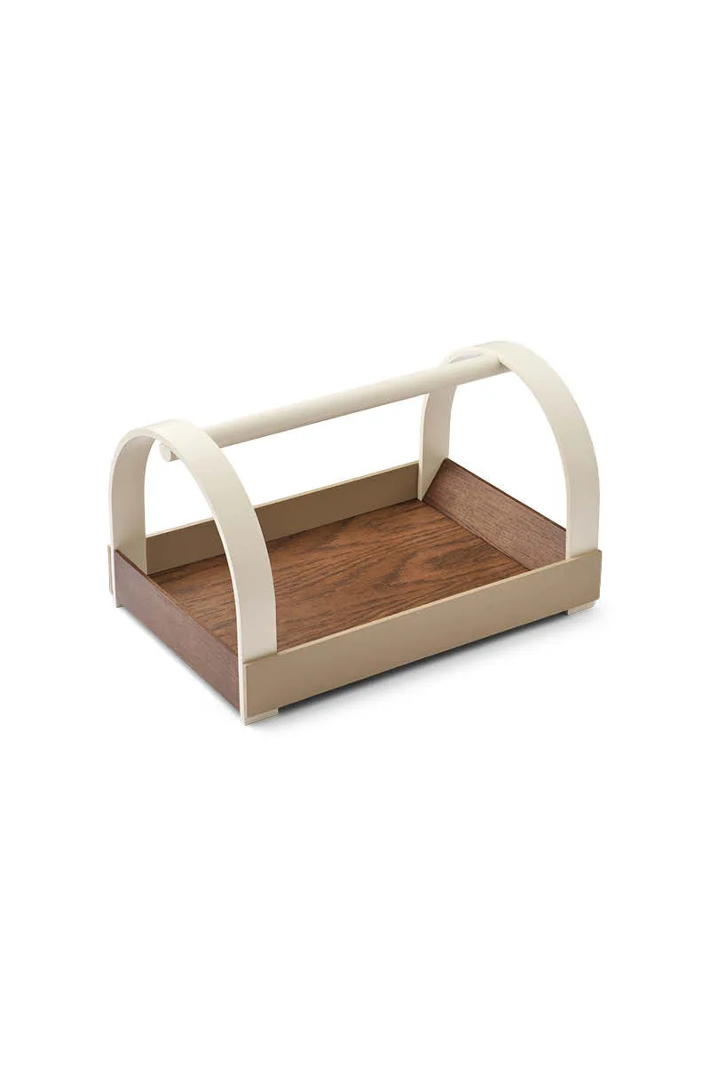 Kydo bakke mørk eg beige hvid by Gejst – product photo