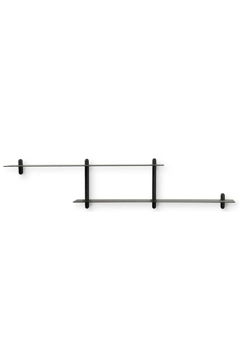 Nivo hylde stor H sort ask/ sort by Gejst – product photo