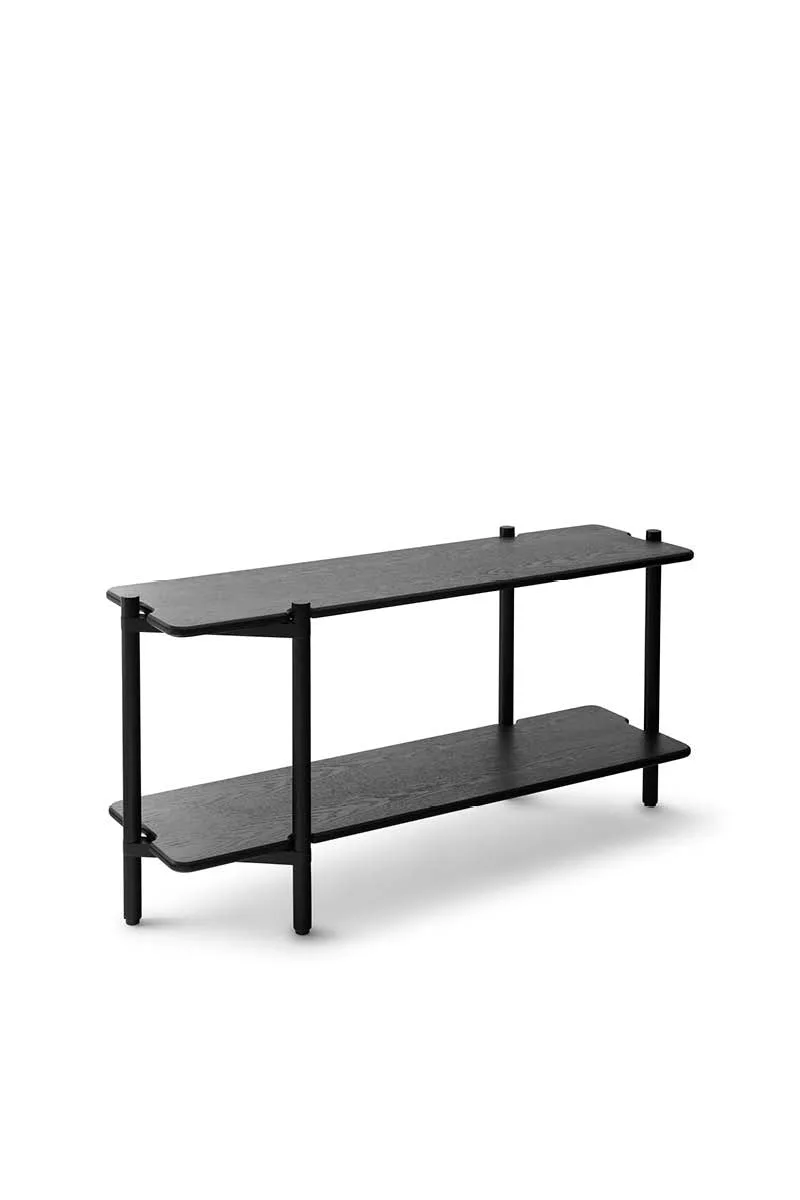 Invi reolsystem sort ask by Gejst in Modul 1 – Base på gulvet – product photo