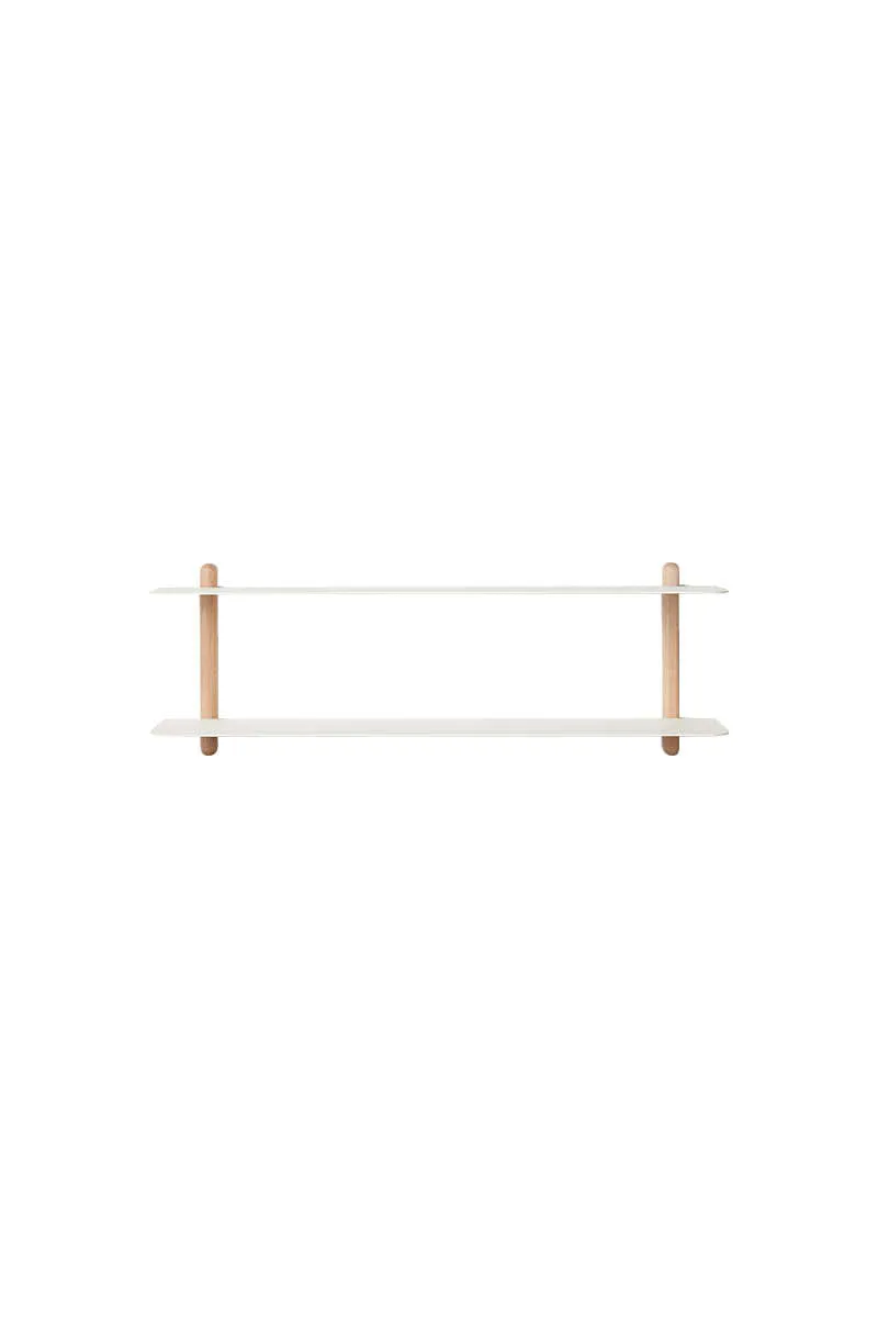 Nivo hylde F lys eg/ hvid by Gejst – product photo