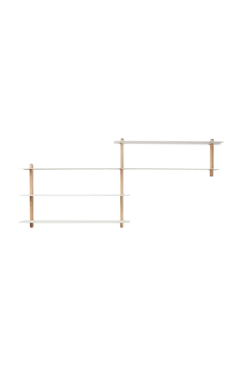 Nivo hylde B lys eg/ hvid by Gejst – product photo