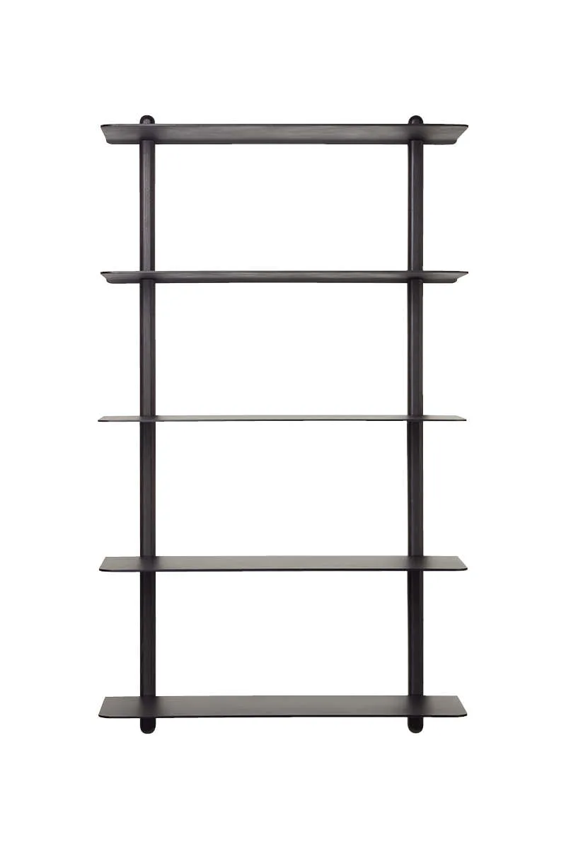 Nivo hylde stor E sort ask/ sort by Gejst – product photo
