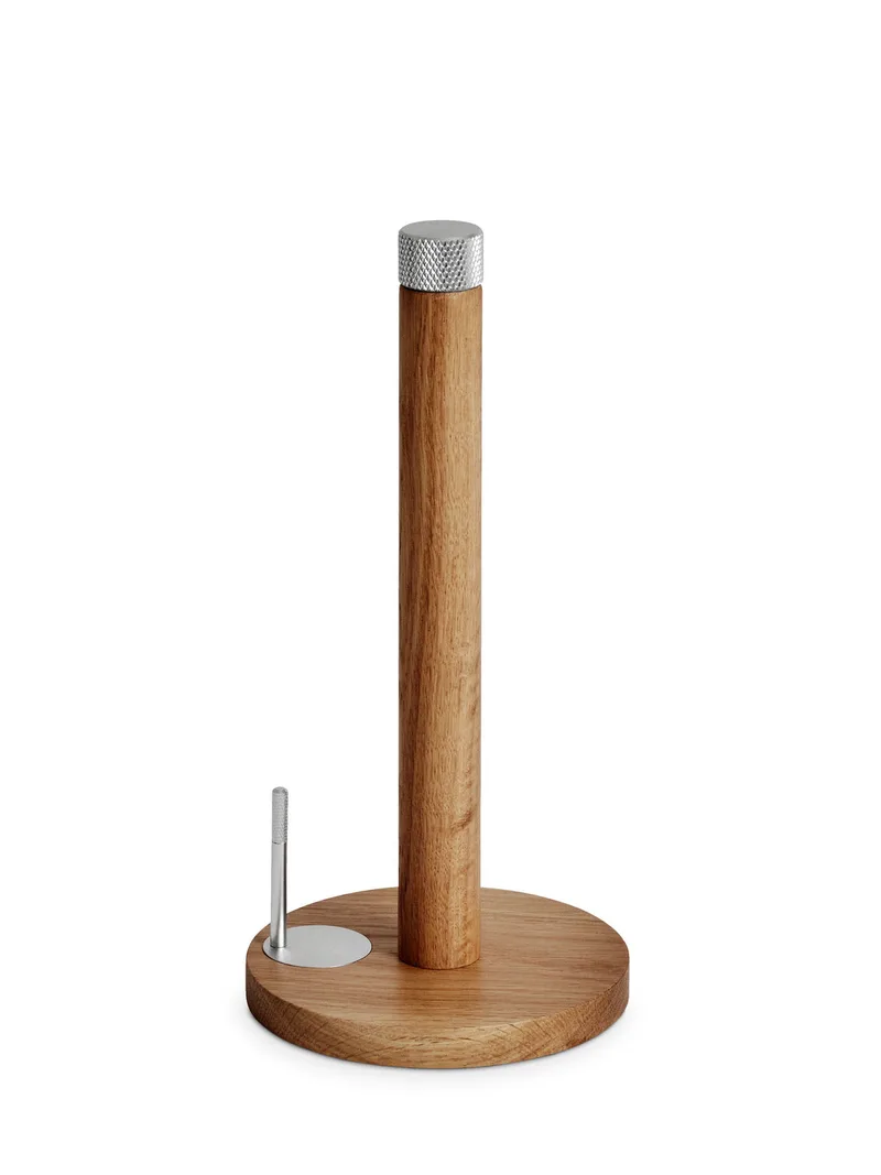 Sina køkkenrulleholder eg/ stål by Gejst – product photo