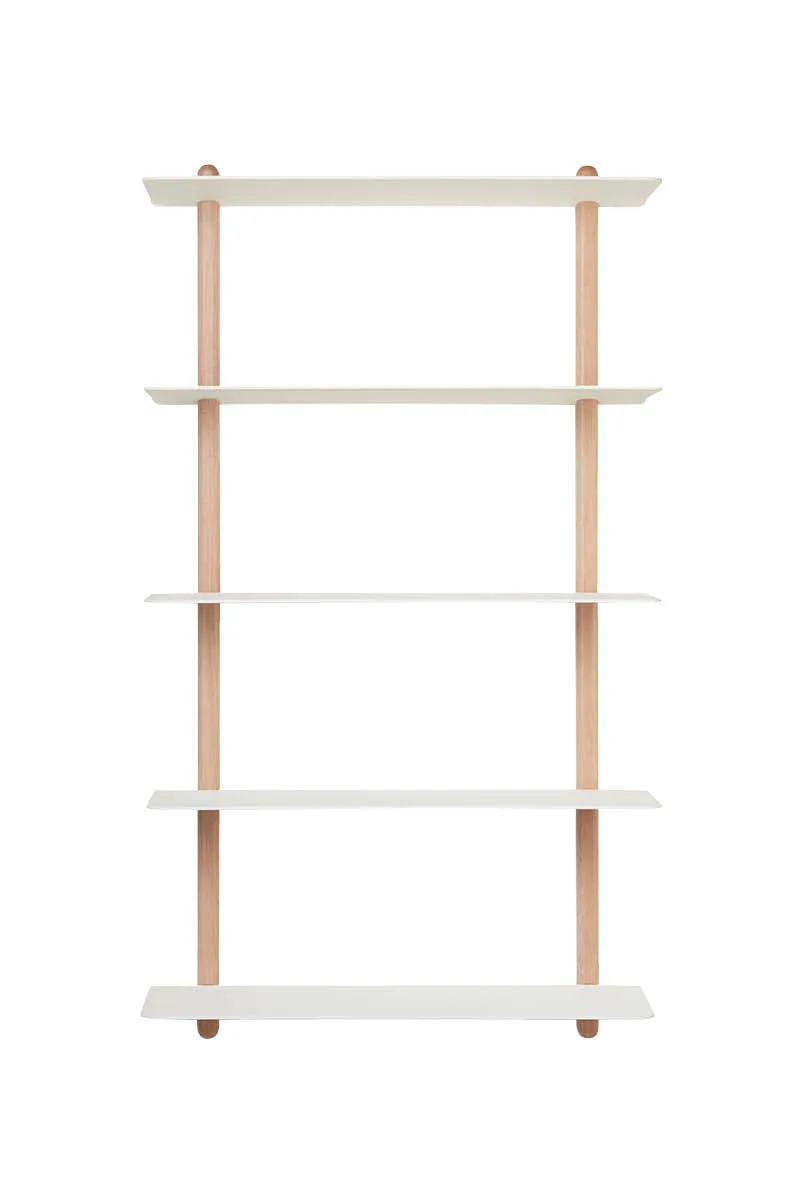 Nivo hylde stor E lys eg/ hvid by Gejst – product photo