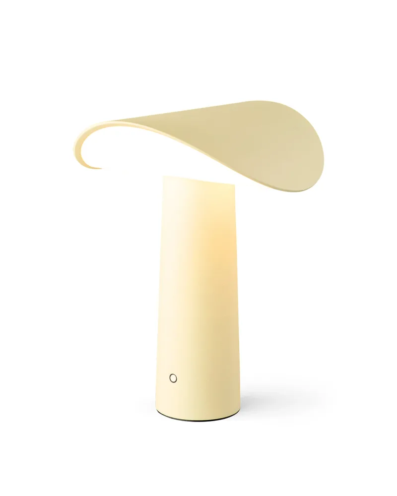 Lium portable bordlampe lysegul by Gejst – product photo