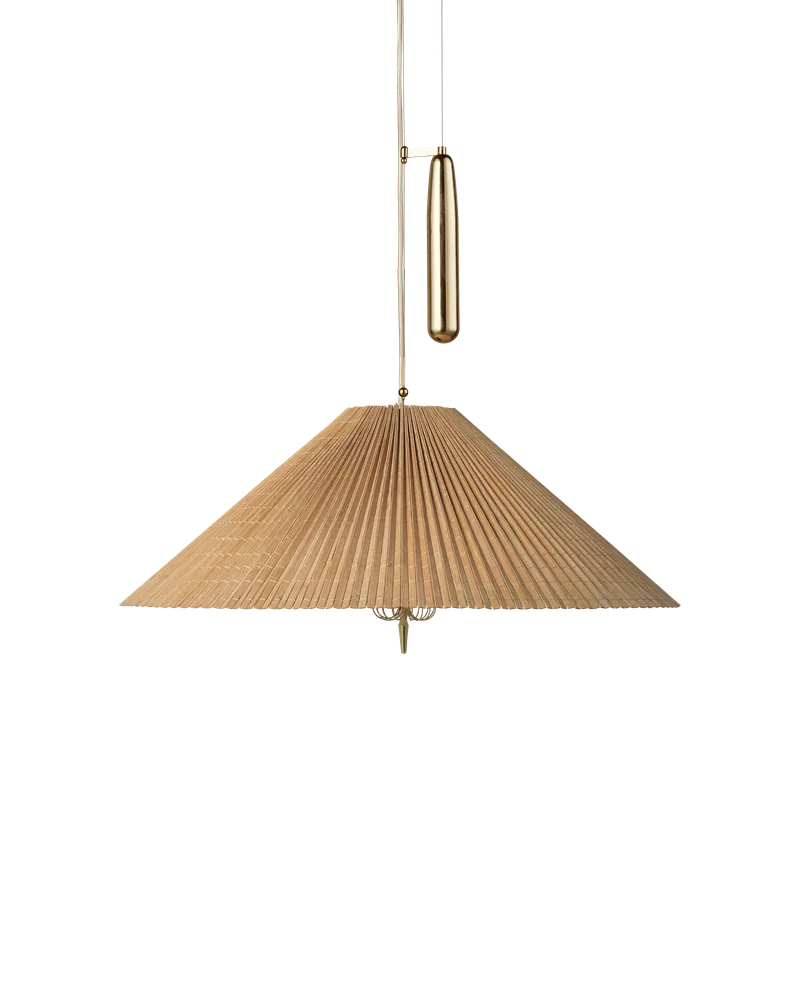 1972 Pendant by GUBI in Ø60 × 22 cm, Yes, Bamboo, EU – product photo 5 of 5