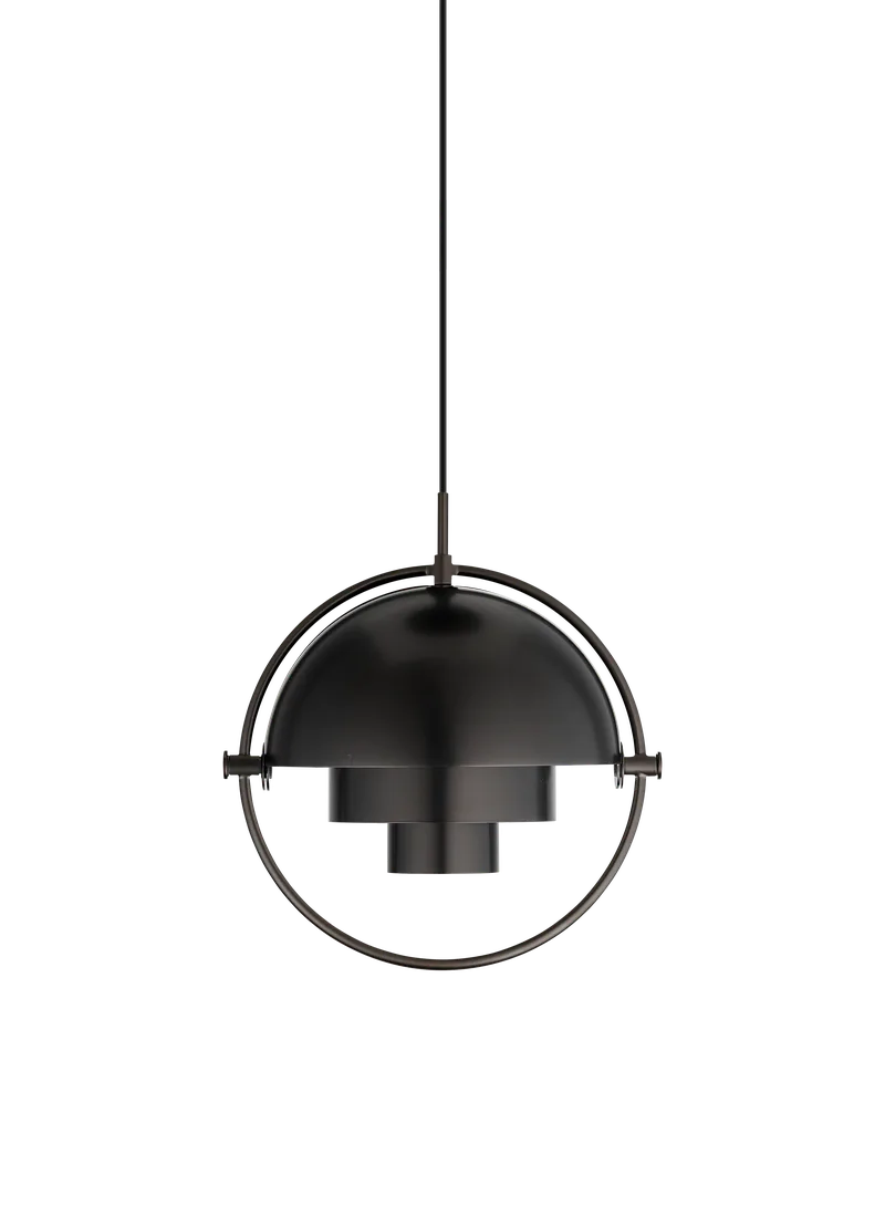 Multi-Lite Pendant de GUBI en Black Brass, Black Brass, Ø32 × 16 cm, EU – photo du produit