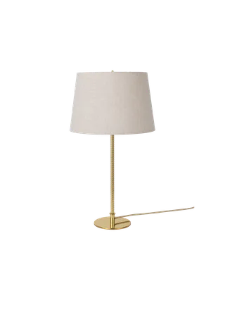 9205 Table Lamp by GUBI in Canvas, Brass, EU – product photo 7 of 7