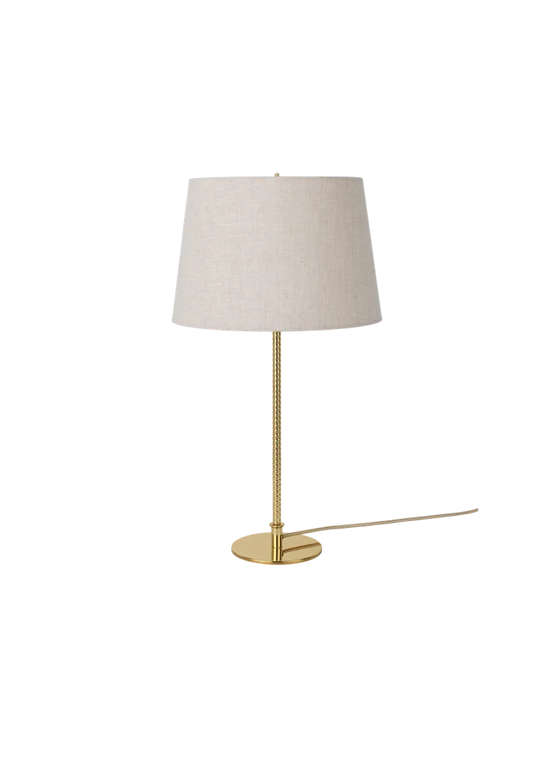 9205 Table Lamp by GUBI in Canvas, Brass, EU – product photo 7 of 7