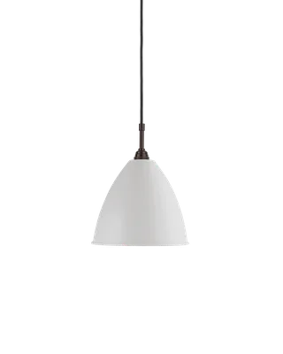 Bestlite BL9 Pendant de GUBI en White Semi Matt, Black Brass, Ø21 × 18 cm, EU – photo du produit 2 sur 2