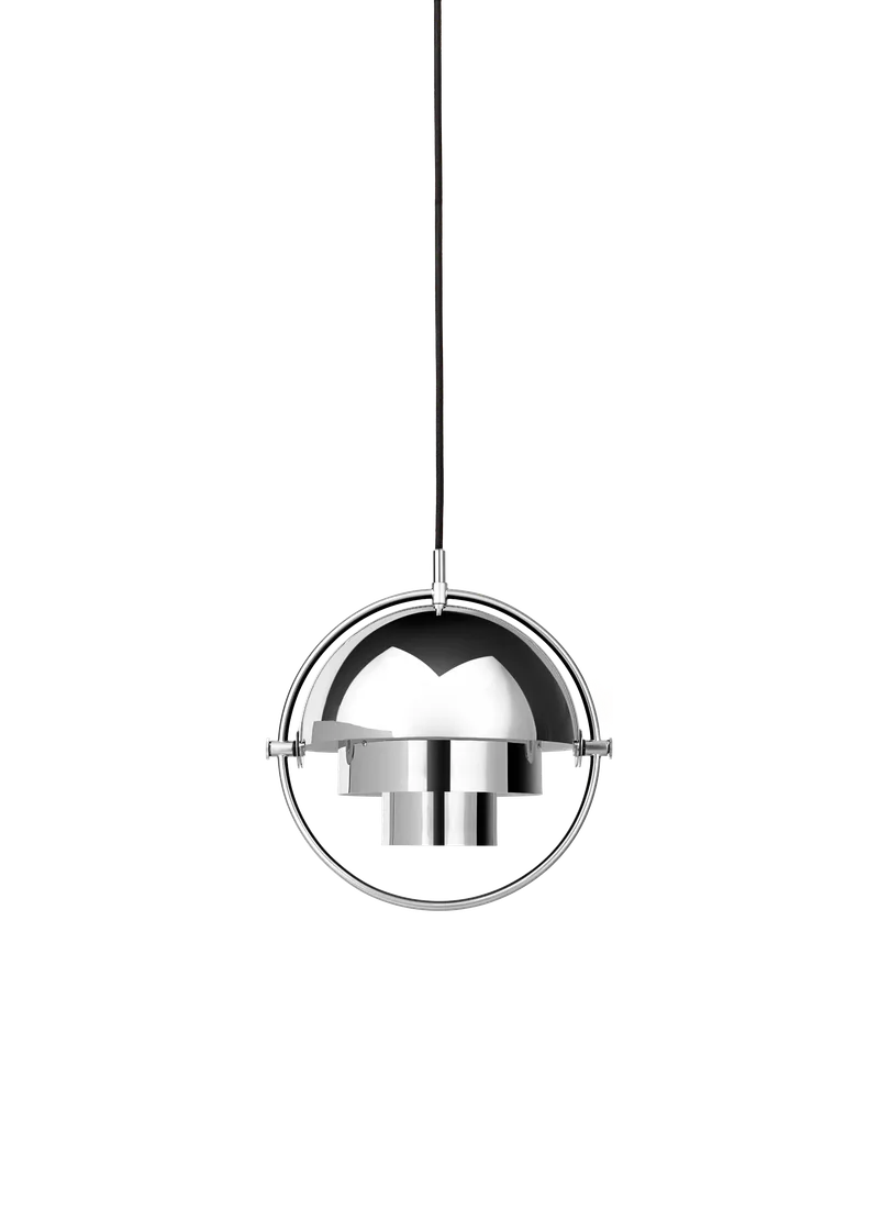 Multi-Lite Pendant von GUBI in Chrome, Chrome, Ø22,5 × 11 cm, EU – Produktfoto