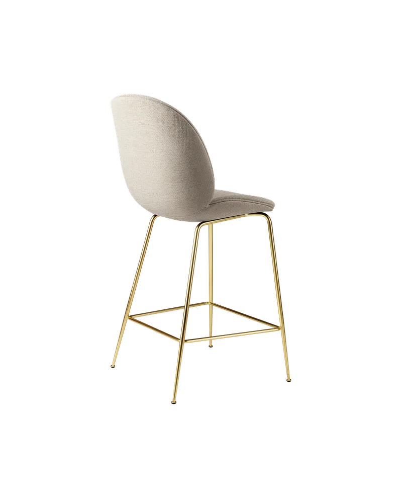 Beetle Counter Chair, Fully Upholstered by GUBI in Conic base, Black Semi Matt, Tempt, Gabriel (61168, Standard) – product photo 2 of 4