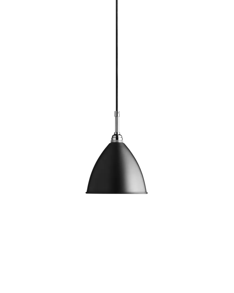 Bestlite BL9 Pendant by GUBI in Black Semi Matt, Chrome, Ø16 × 13 cm, EU – product photo 3 of 3