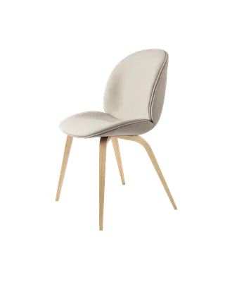 Beetle Dining Chair, Fully Upholstered von GUBI in Tempt, Gabriel (61168, Standard), Wood base, Oak Semi Matt – Produktfoto 5 von 5