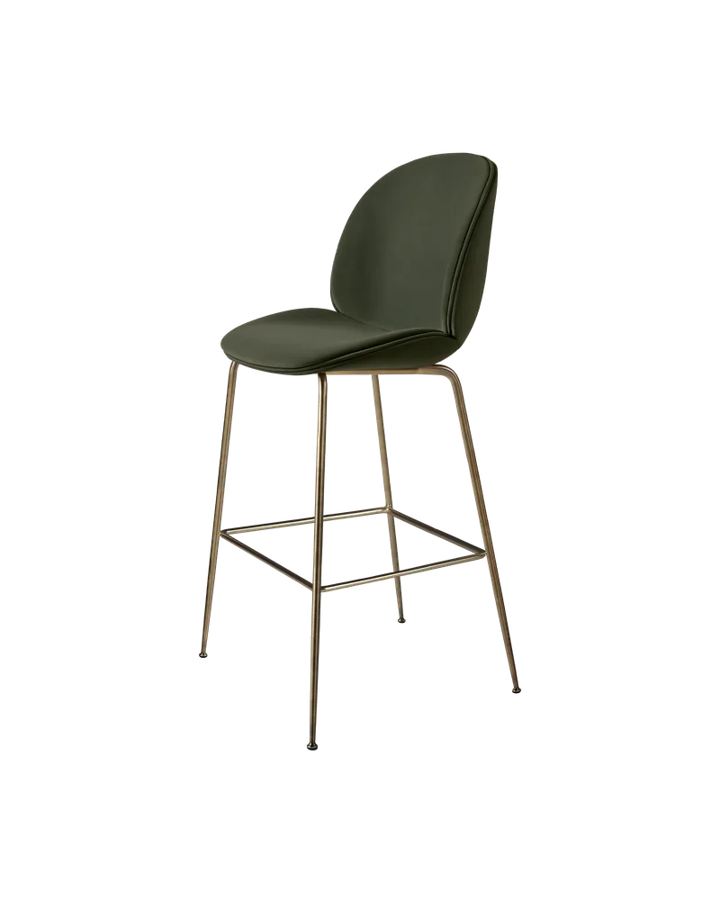 Beetle Bar Chair, Fully Upholstered by GUBI in Sunday, Dedar (018, Standard), Antique Brass, Conic base – product photo 4 of 4
