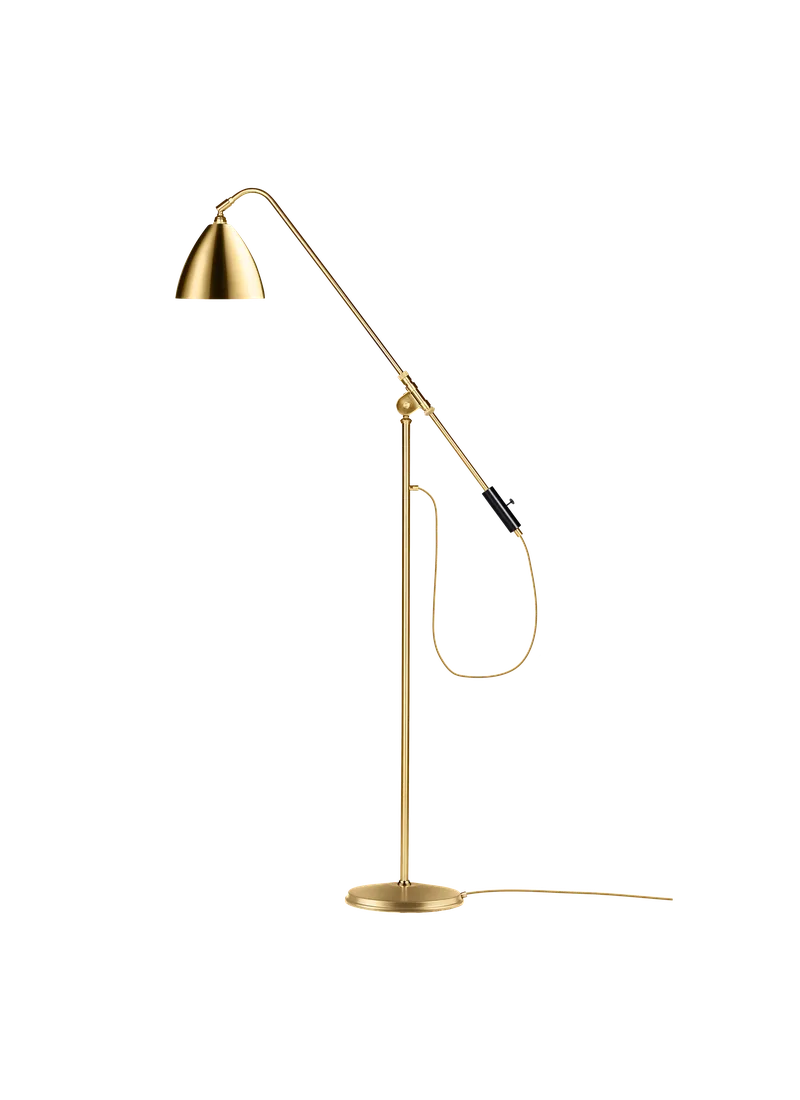 Bestlite BL4 Floor Lamp van GUBI in Shiny Brass, Brass, EU – productfoto 4 van 4