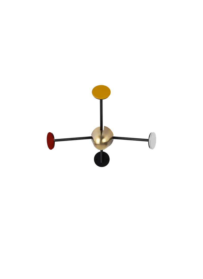 Matégot Coat Rack de GUBI en Ochre – photo du produit