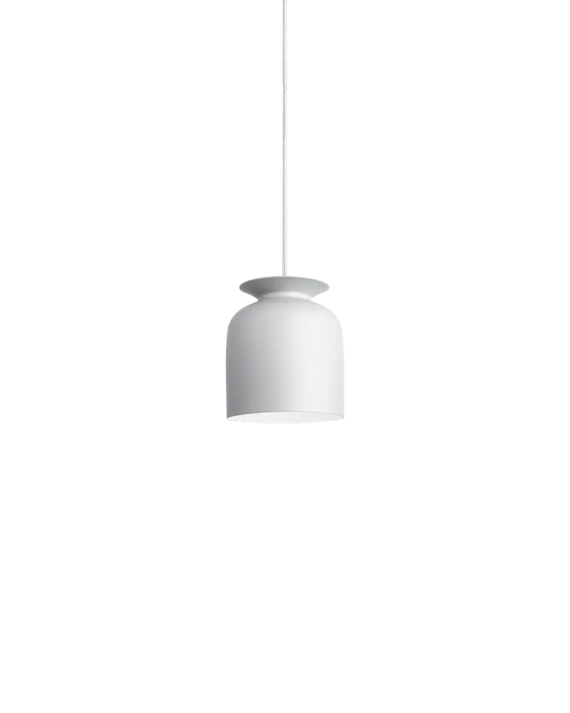 Ronde Pendant van GUBI in White Matt, Ø20 × 24 cm, EU – productfoto