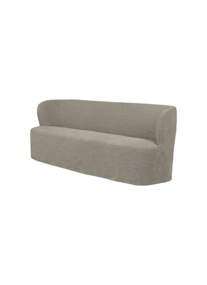Stay Sofa with Slipcover by GUBI in Linen, GUBI (0024, Standard), 190x70 – product photo