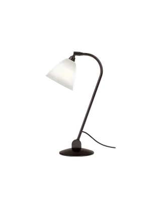 Bestlite BL2 Table Lamp van GUBI in Bone China, Black Brass, EU – productfoto 1 van 4