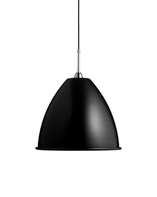 Bestlite BL9 Pendant von GUBI in Black Semi Matt, Chrome, Ø40 × 33 cm, EU – Produktfoto 2 von 2