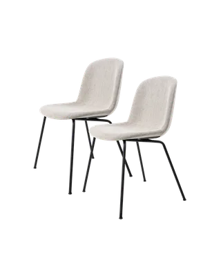 Brim Dining Chair, Set of 2 de GUBI en Guest, Kvadrat (0210, Standard) – photo du produit 6 sur 6