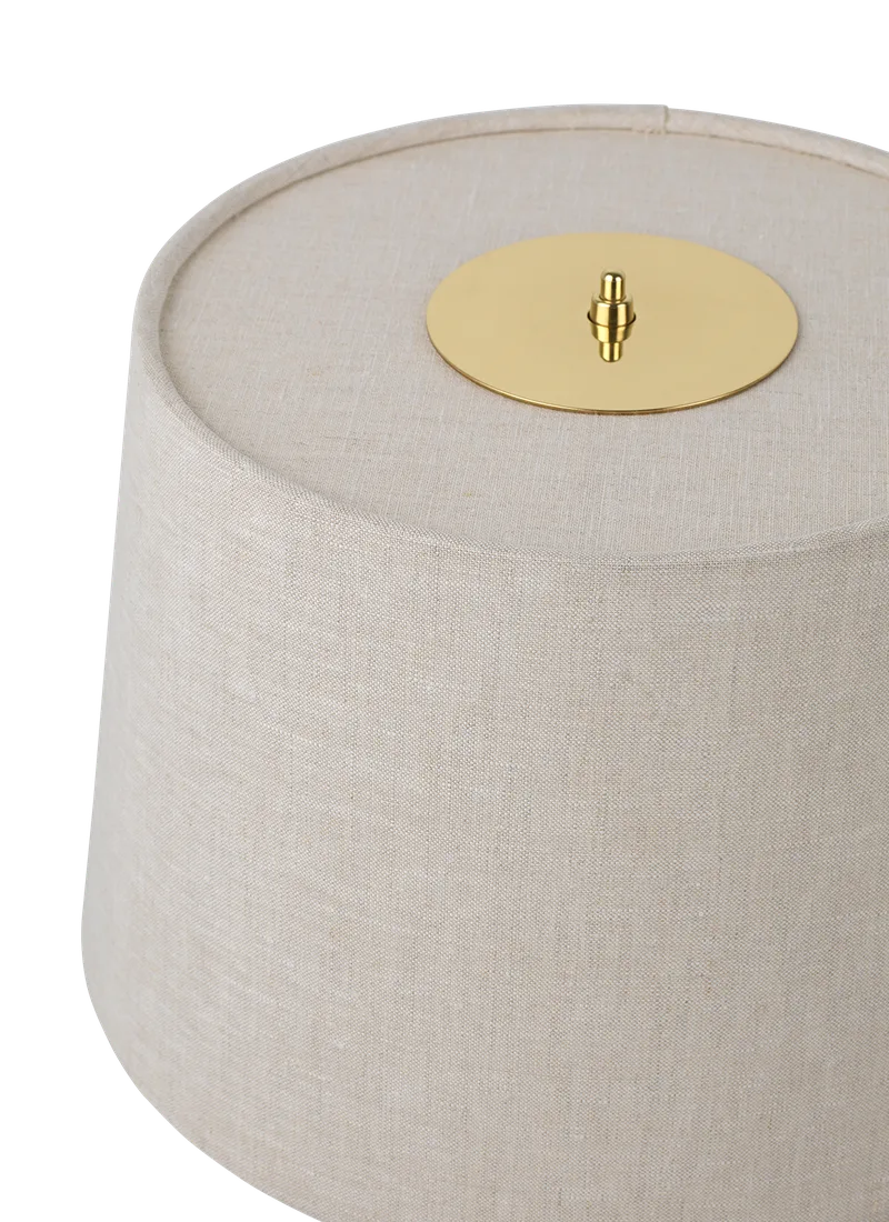 9205 Table Lamp by GUBI in Canvas, Brass, EU – product photo 3 of 7