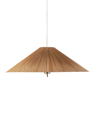 1972 Pendant von GUBI in Ø90 × 30 cm, Nein, Bamboo, EU – Produktfoto 6 von 6
