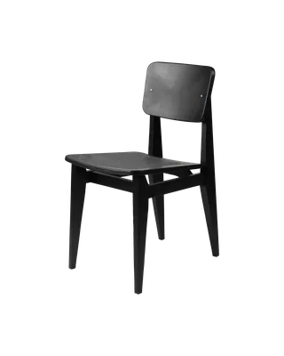 C-Chair Dining Chair by GUBI in Black Stained Oak Matt Lacquered, Black Stained Oak Matt Lacquered – product photo 4 of 4
