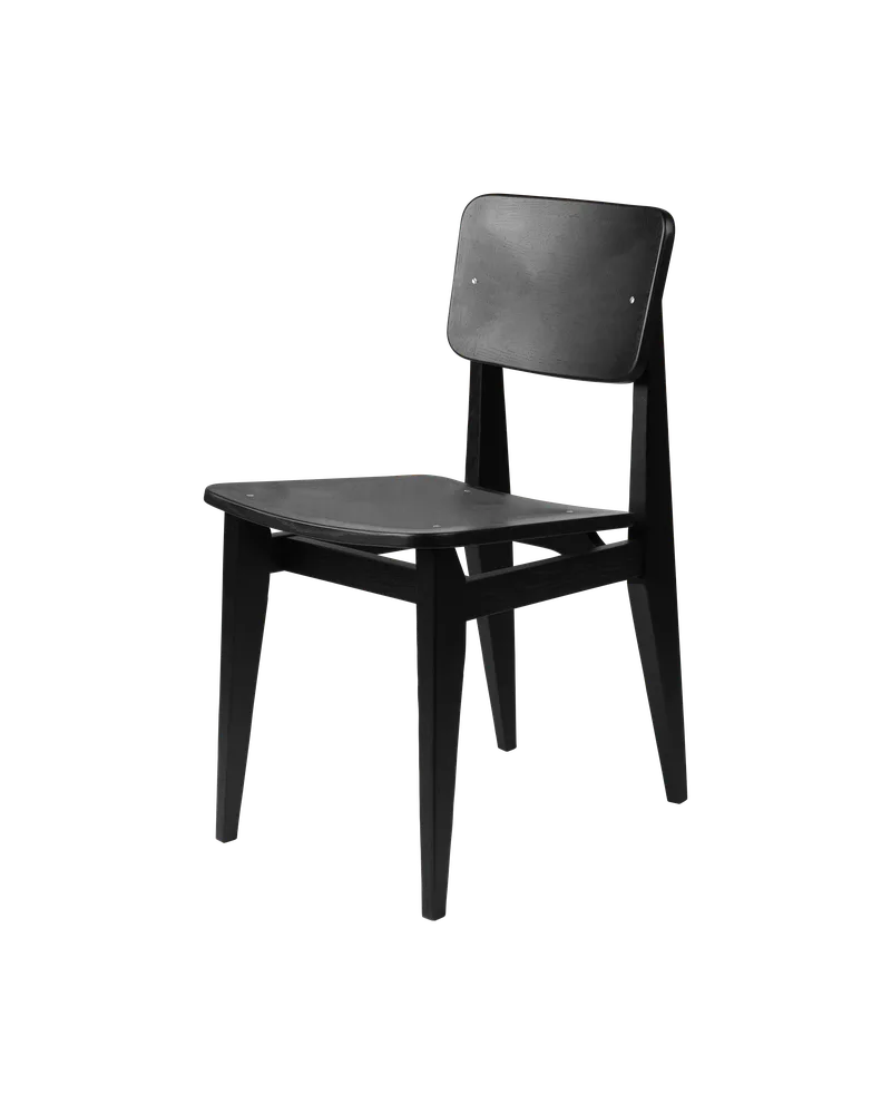C-Chair Dining Chair by GUBI in Black Stained Oak Matt Lacquered, Black Stained Oak Matt Lacquered – product photo 4 of 4