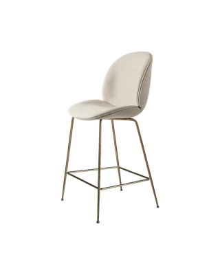 Beetle Counter Chair, Fully Upholstered de GUBI en Conic base, Antique Brass, Tempt, Gabriel (61168, Standard) – photo du produit 4 sur 4