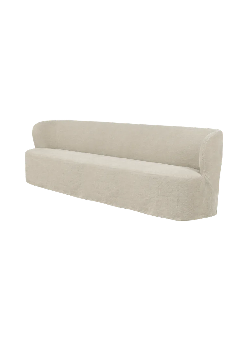 Stay Sofa with Slipcover van GUBI in Linen, GUBI (0023, Standard), 260x70 – productfoto