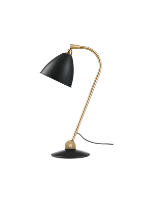 Bestlite BL2 Table Lamp van GUBI in Black Semi Matt, Brass, EU – productfoto 3 van 3