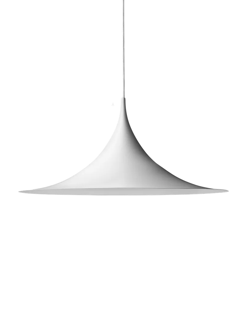 Semi Pendant de GUBI en White Semi Matt, Ø90 × 45 cm, EU – photo du produit