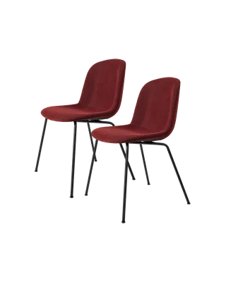 Brim Dining Chair, Set of 2 de GUBI en Guest, Kvadrat (0560, Standard) – photo du produit 6 sur 6