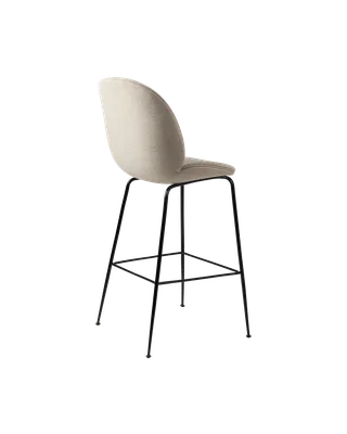 Beetle Bar Chair, Fully Upholstered von GUBI in Tempt, Gabriel (61168, Standard), Matt Black, Conic base – Produktfoto 2 von 4