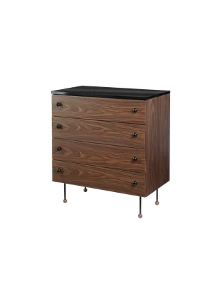 62 Dresser by GUBI in Walnut / Black – product photo 5 of 5