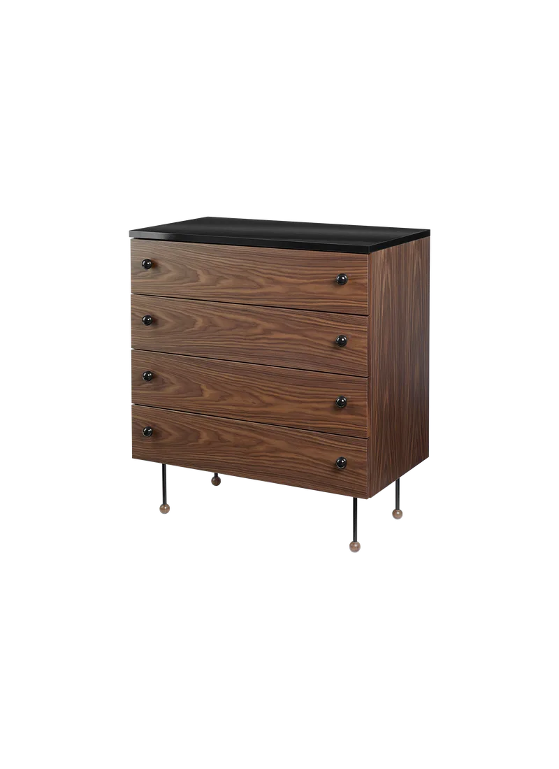 62 Dresser by GUBI in Walnut / Black – product photo 5 of 5