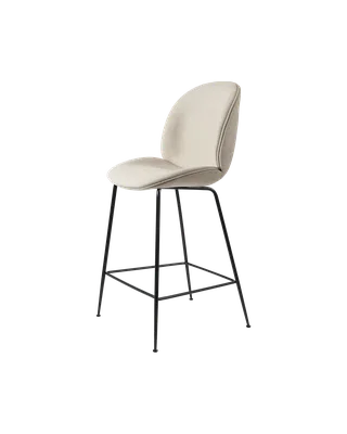 Beetle Counter Chair, Fully Upholstered von GUBI in Conic base, Matt Black, Tempt, Gabriel (61168, Standard) – Produktfoto 4 von 4