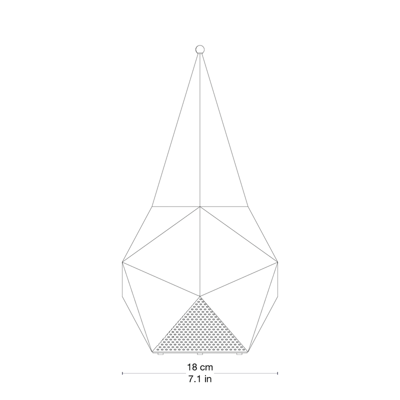 Bagdad Portable Lamp by GUBI in Black, EU – product photo 6 of 9