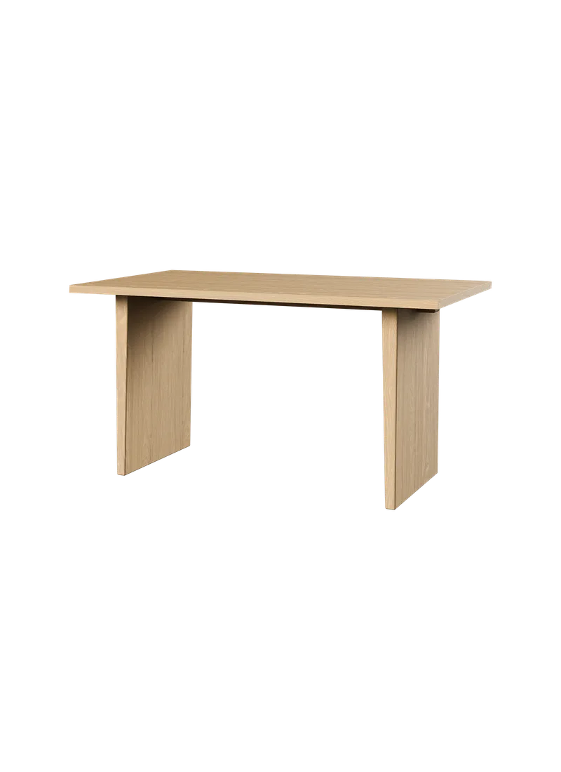 Private Desk de GUBI en Light Stained Oak Veneer, Light Stained Oak Veneer – photo du produit