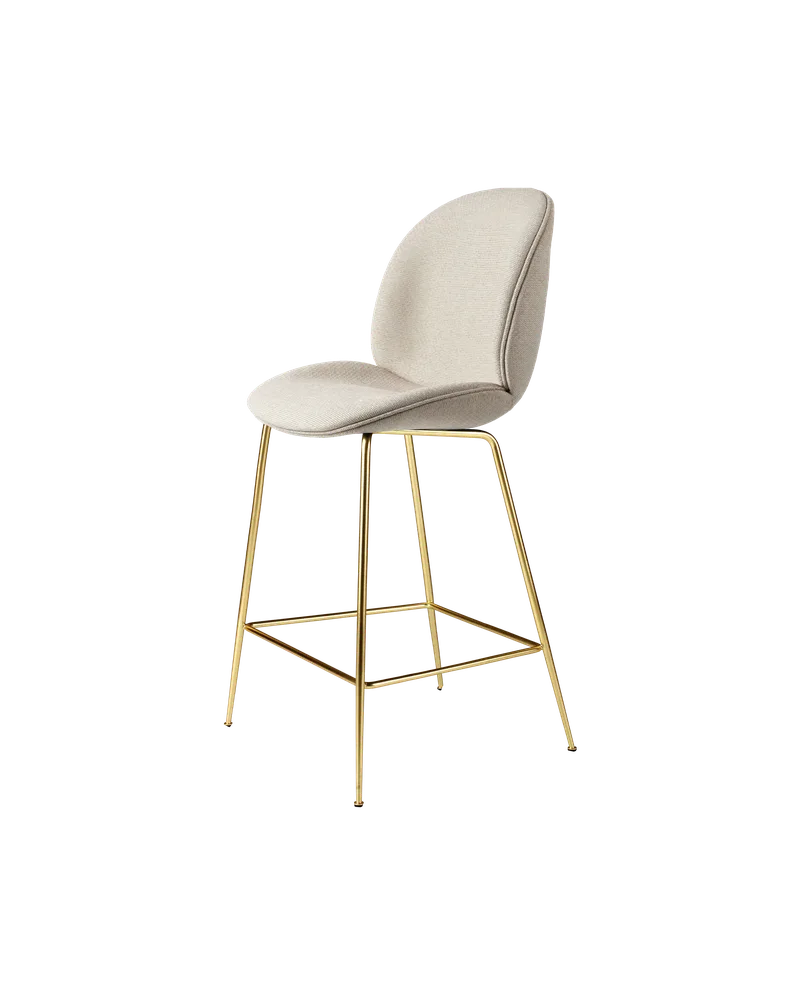 Beetle Counter Chair, Fully Upholstered by GUBI in Conic base, Black Semi Matt, Tempt, Gabriel (61168, Standard) – product photo 4 of 4